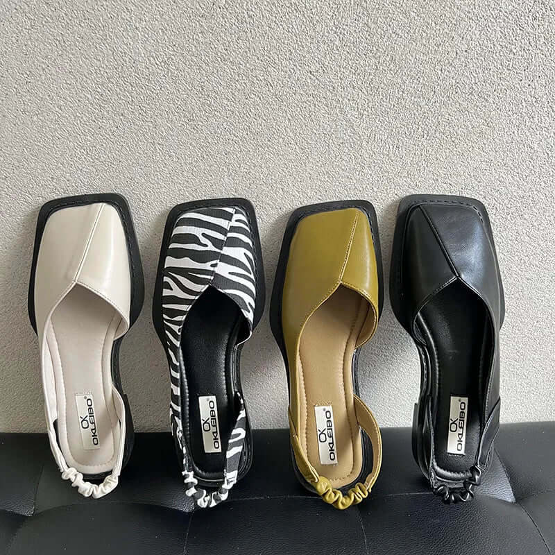 Heidi-Mode | Weiche Kreuz-Flats