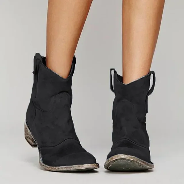 Heidi-Mode | Weinlese Cowboy Boots - Image 2