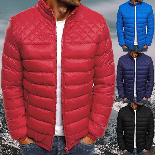 Heidi-Mode | Wind- und Wasserabweisende Gepolsterte Jacke für Herren