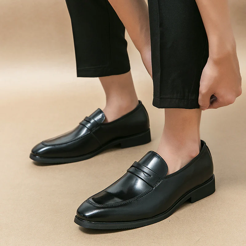 Herren elegante Mokassins mit modischem Design Heidi Mode