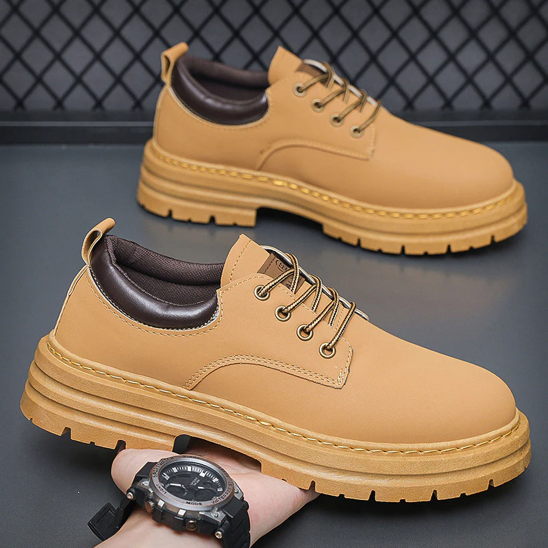 Herren Modische Schnürschuhe mit rutschfester Sohle und robustem Obermaterial Heidi Mode - Image 7