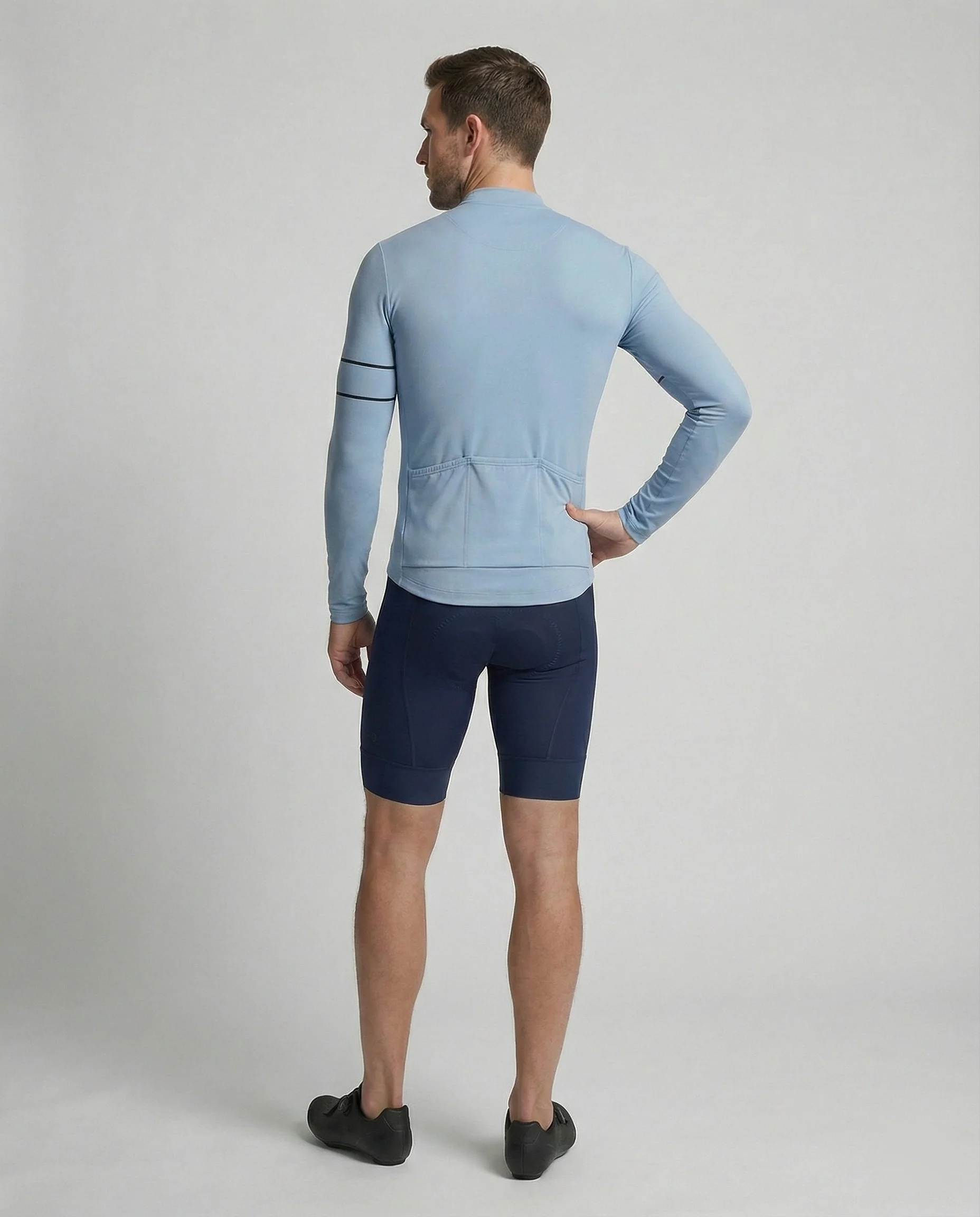 Rennradtrikot Langarm Aerodynamisch Herren