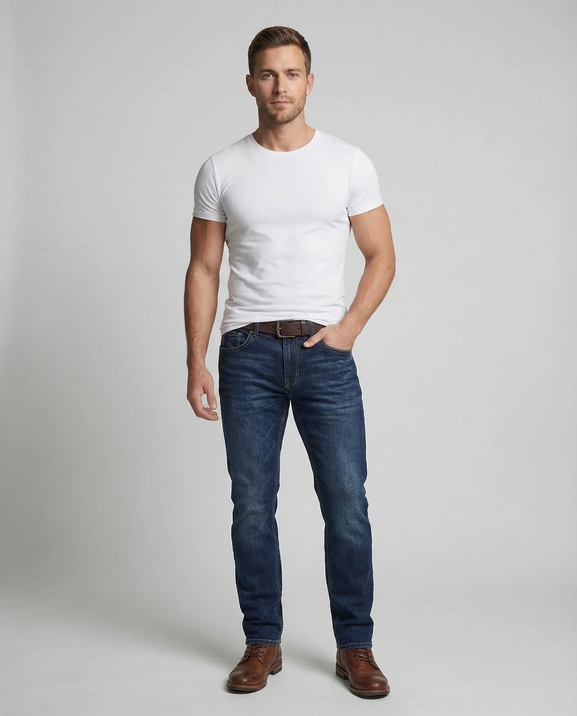 Herren Jeans Slim Stretch