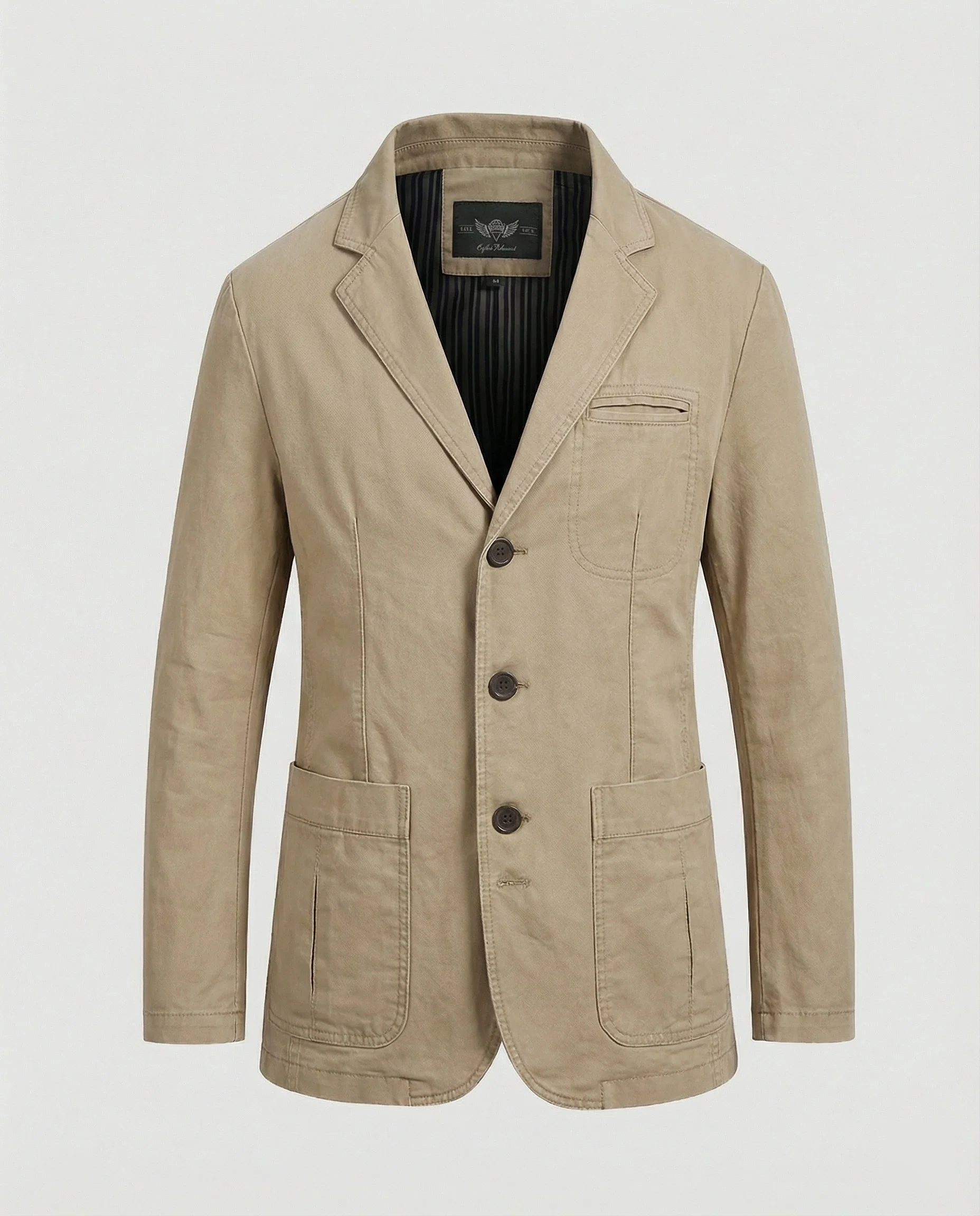 Herren Blazer Herren unstrukturiert