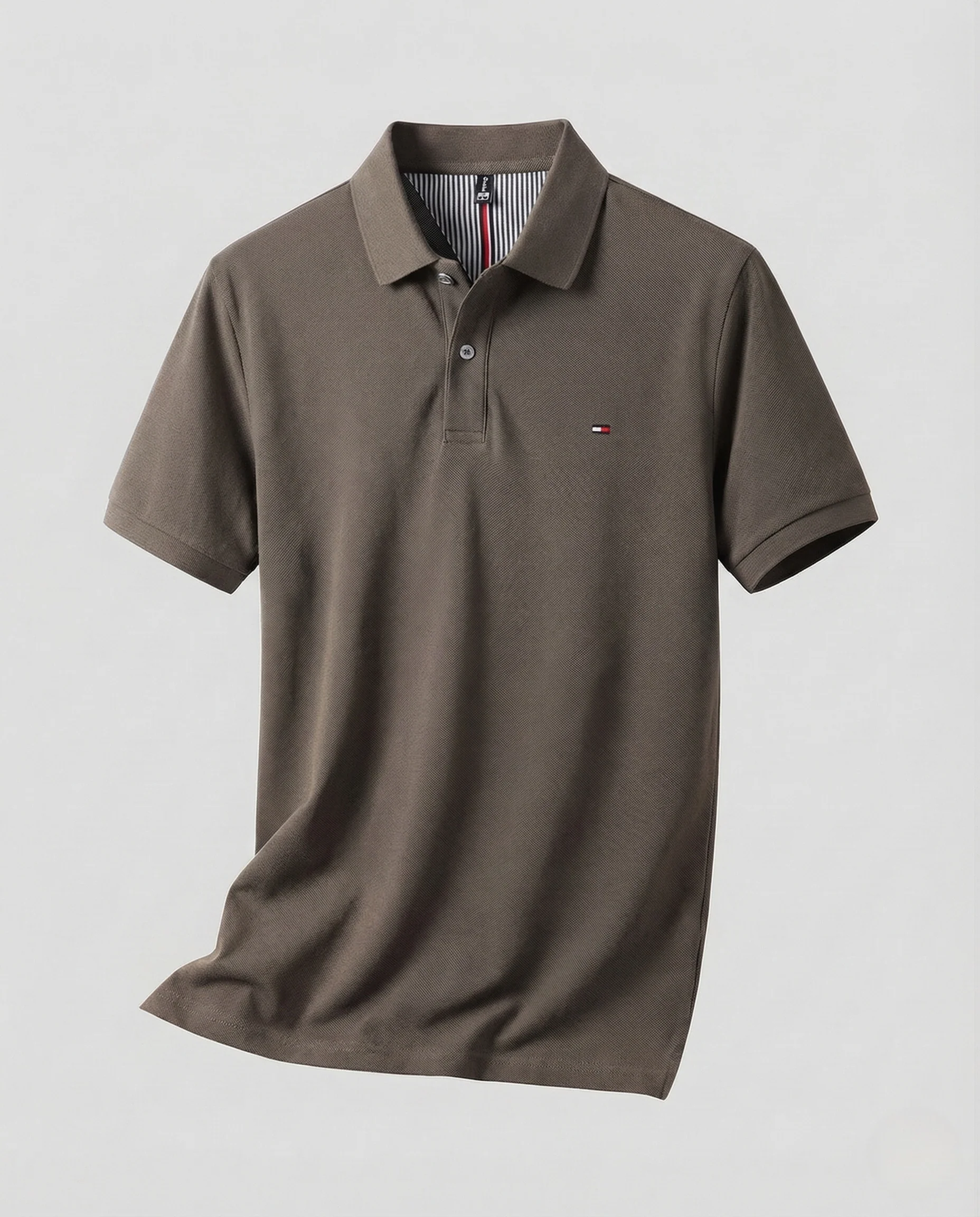 Herren Baumwoll Poloshirt mit Nackenpaspel - Image 16