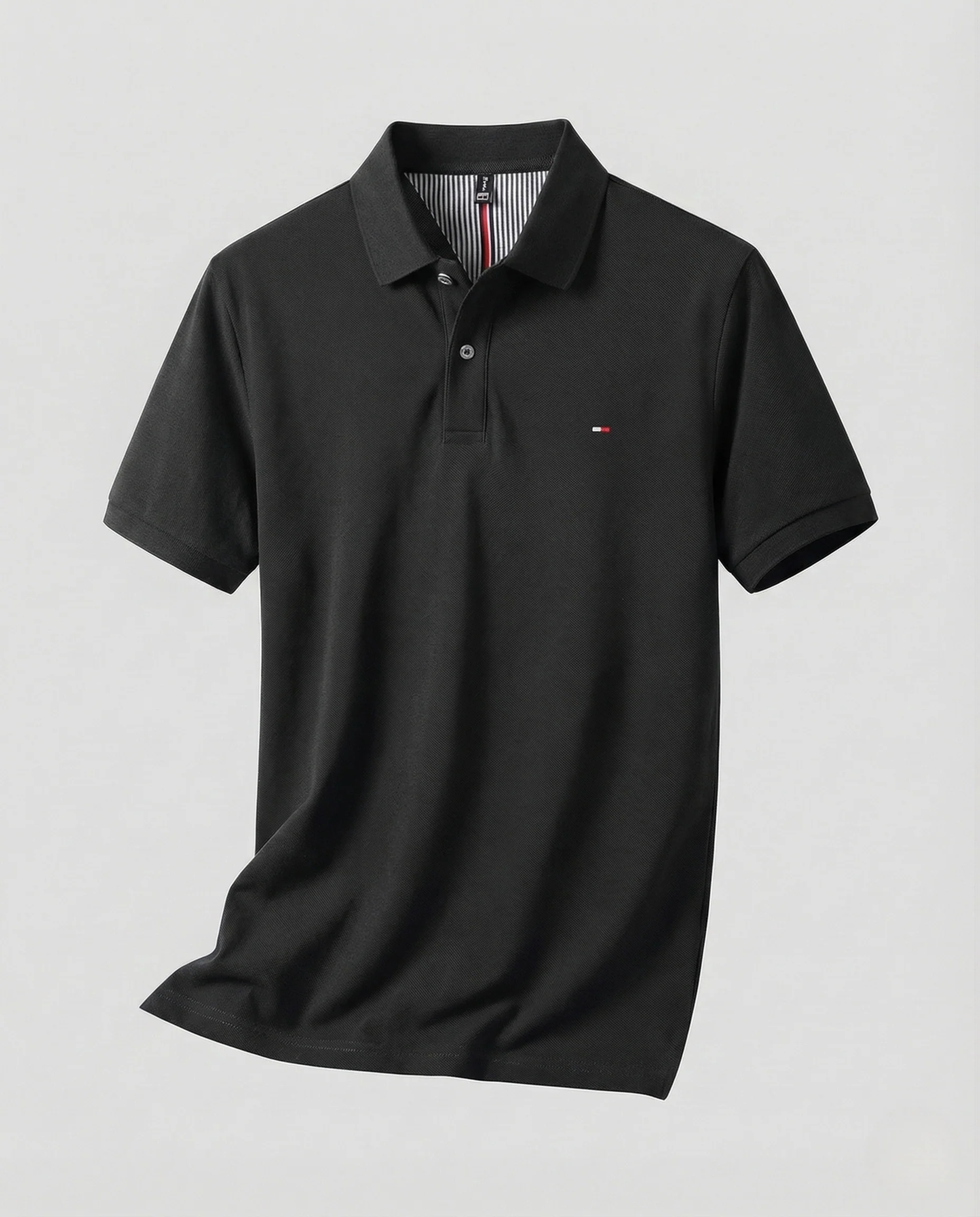Herren Baumwoll Poloshirt mit Nackenpaspel - Image 31