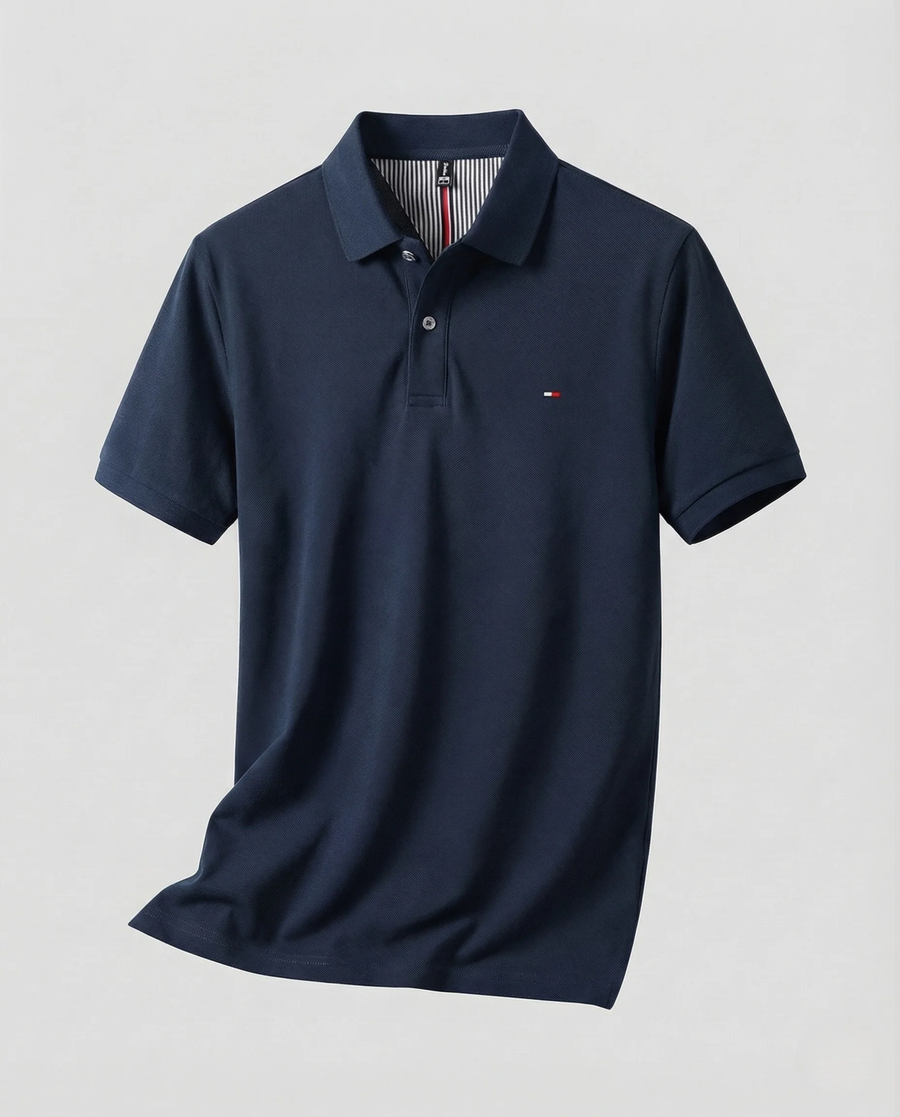 Herren Baumwoll Poloshirt mit Nackenpaspel - Image 33