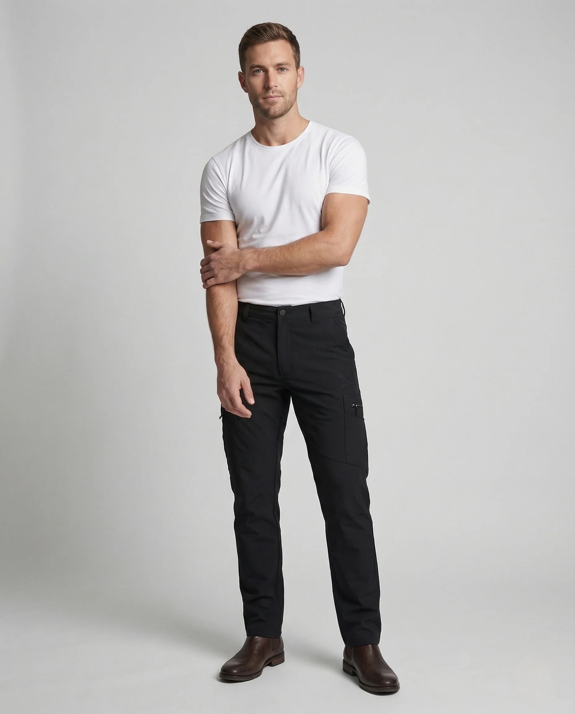 Herren Cargo Hose Robust Gerade