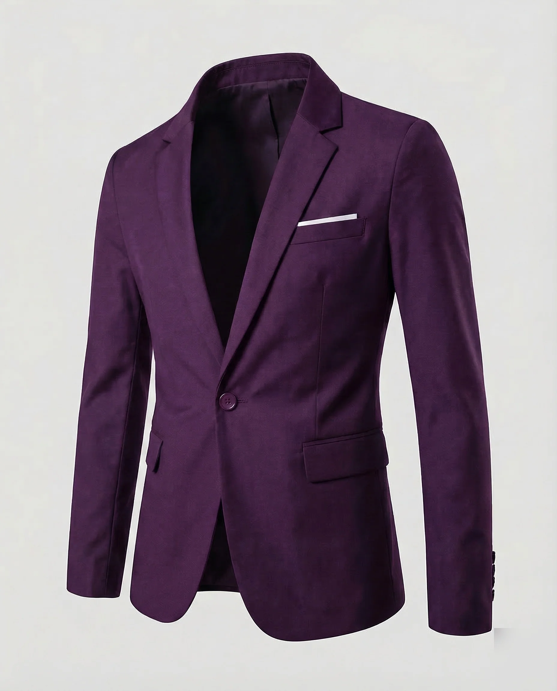 Herren Sakko Slim Ein Knopf - Image 6