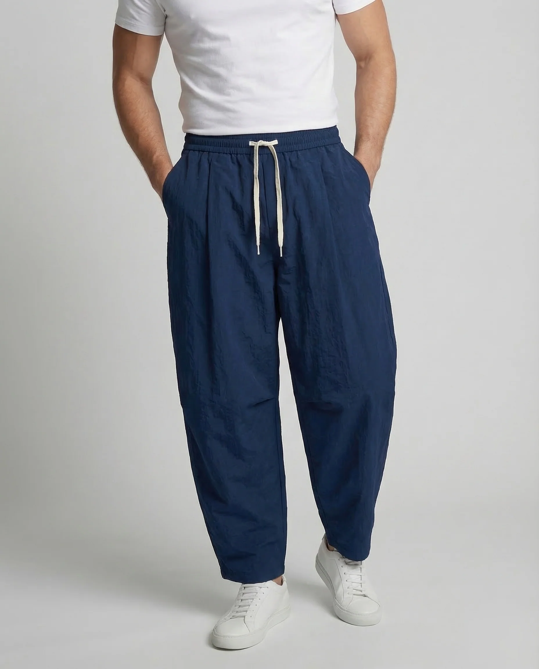 Herren Sommerhose Weit Tunnelzug - Image 2