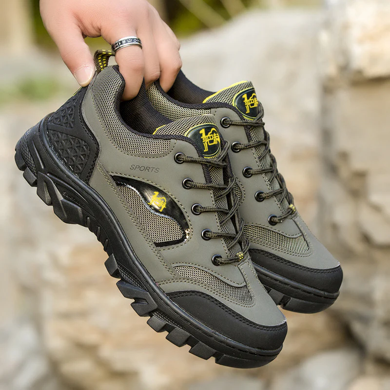 Herren Outdoor-Sneaker mit rutschfester Sohle und atmungsaktivem Obermaterial Heidi Mode