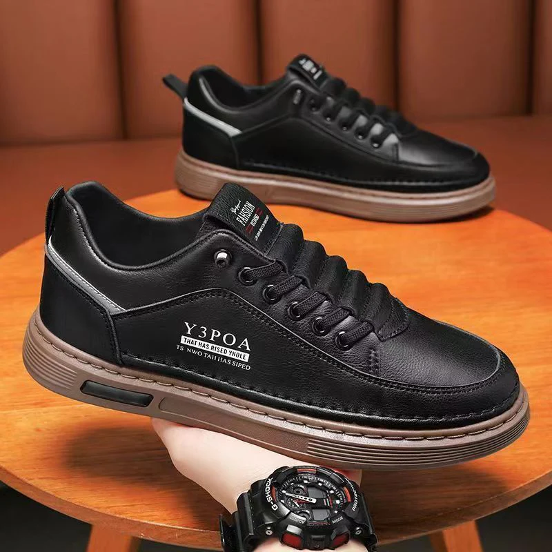 Herren Sneakers mit atmungsaktiver Oberflächenstruktur und stoßdämpfendem Sohlenprofil Heidi Mode - Image 4