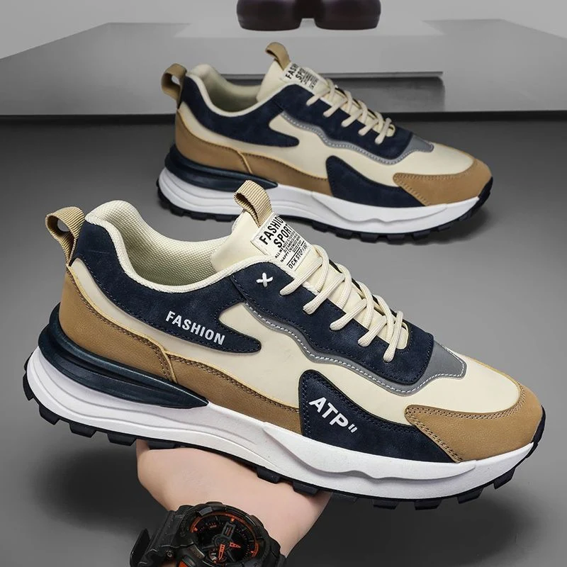 Herren Sportliche Sneakers mit Atmungsaktivem Obermaterial und Dämpfungstechnologie Heidi Mode - Image 3