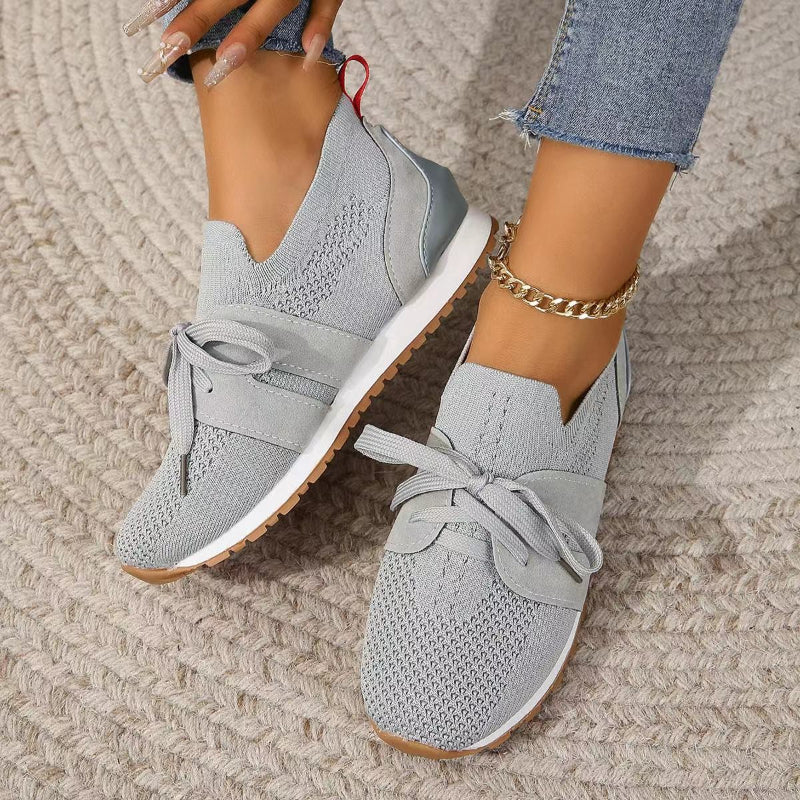 Slip-On Sneakers - Orthopädische Schuhe aus Mesh für Damen Heidi Mode - Image 2