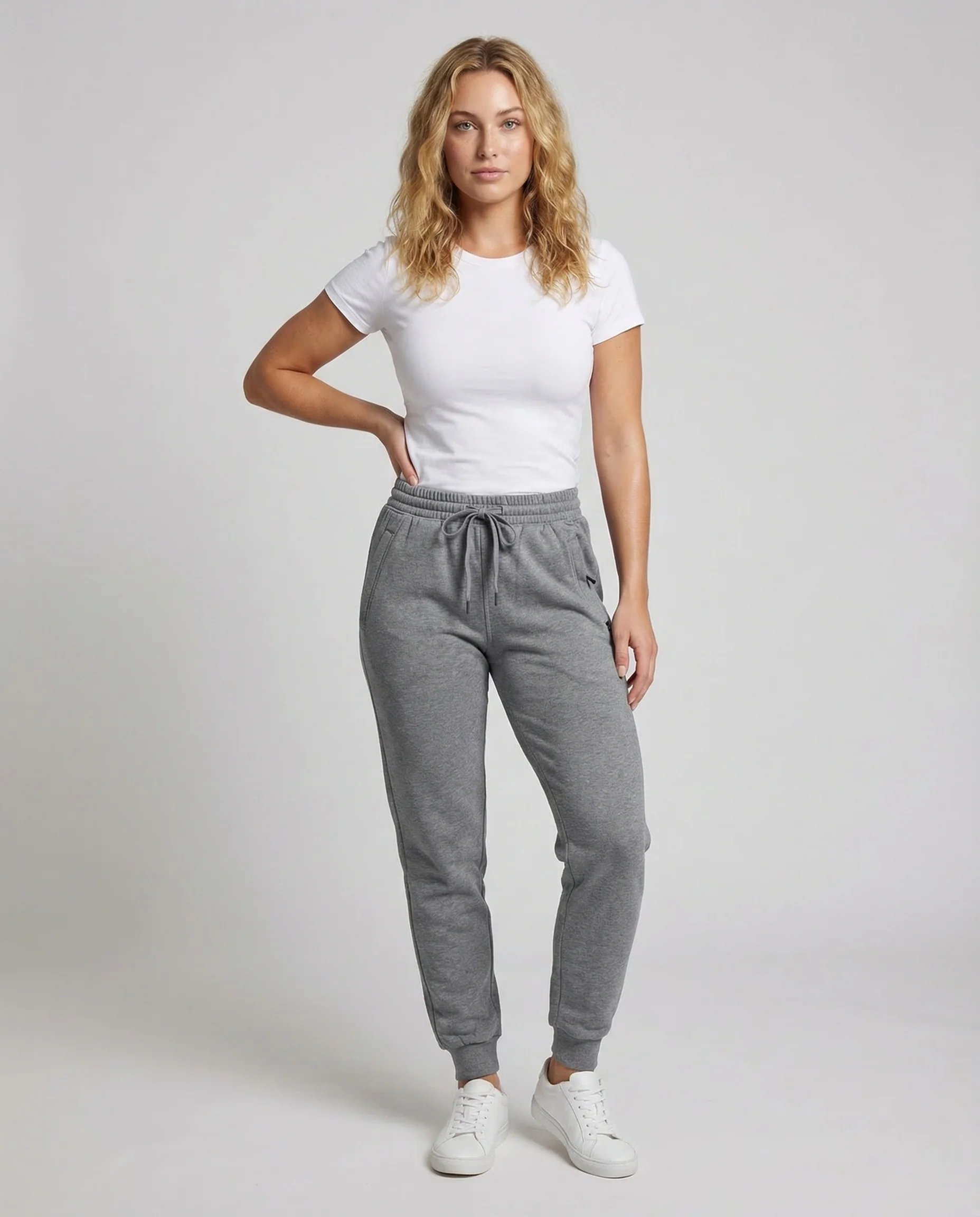 Unisex Jogginghose Sport Reißverschlusstaschen
